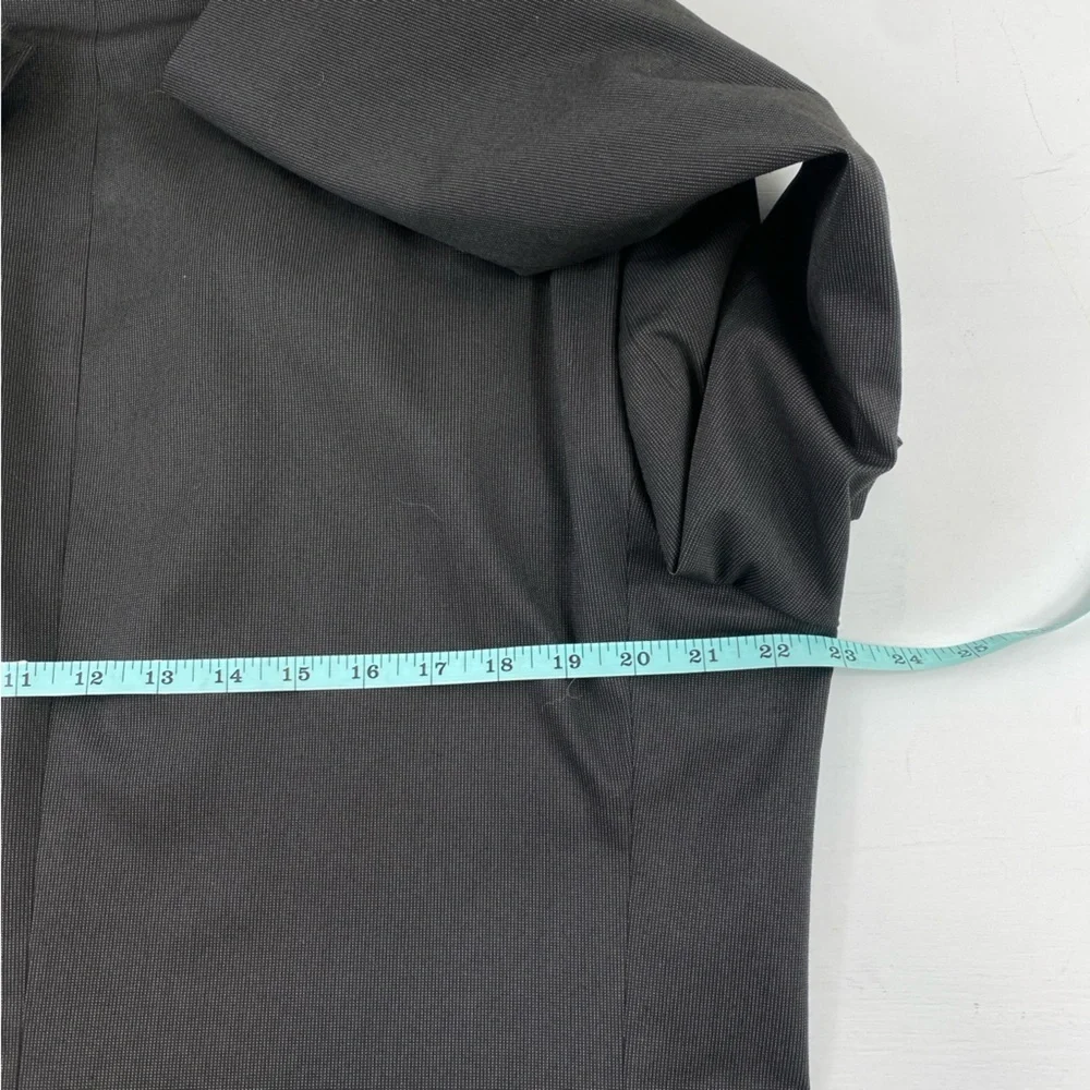 John Varvatos Men’s Gray Poly-Blend‎ Two Button Sport Coat Suit Jacket Sz 44L